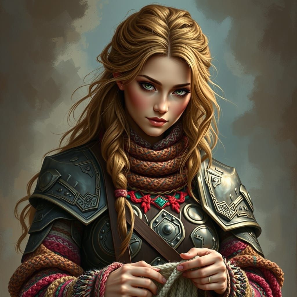 Woolen Warrior Queen,