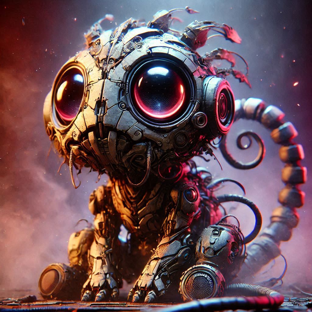 adorable fairy-tale fantasy creature portrait..