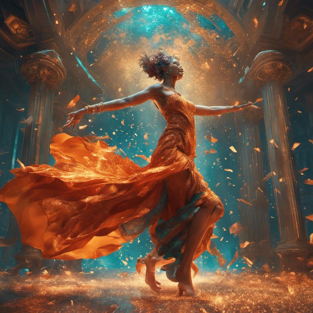 The glitter dance.