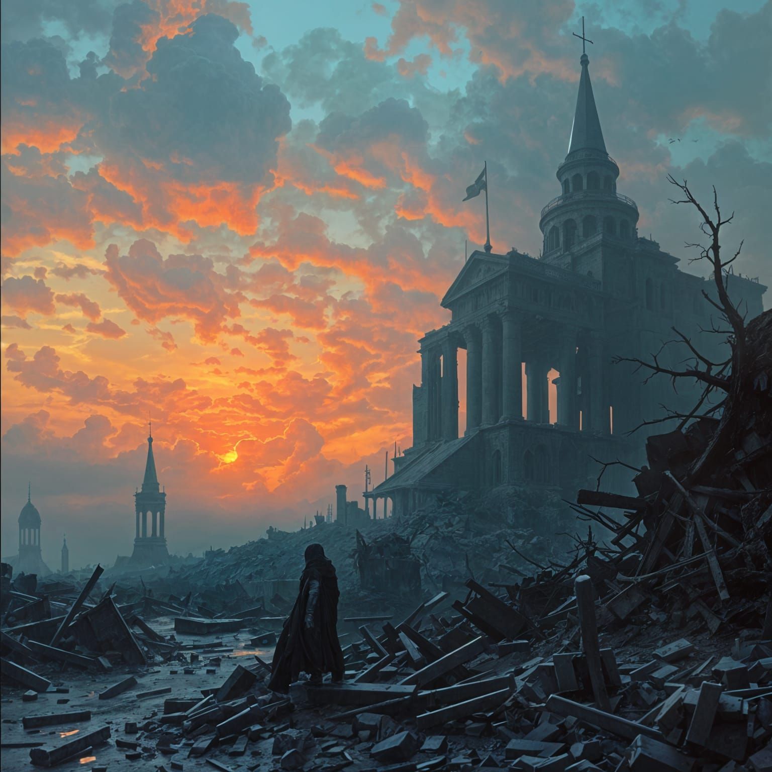 Twilight dystopia  by @Yuri_MoonChild