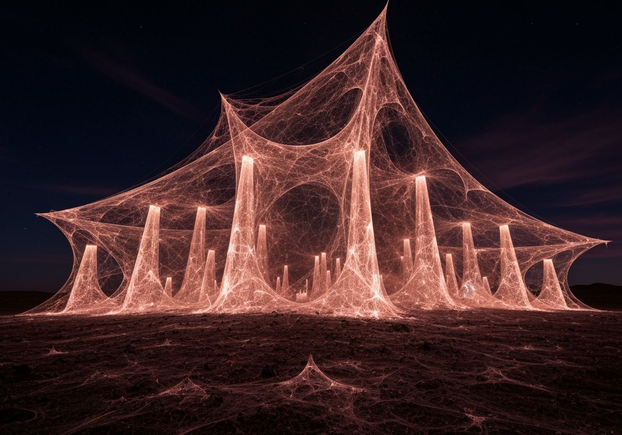 Where Ancient Spiders Played  by @ing