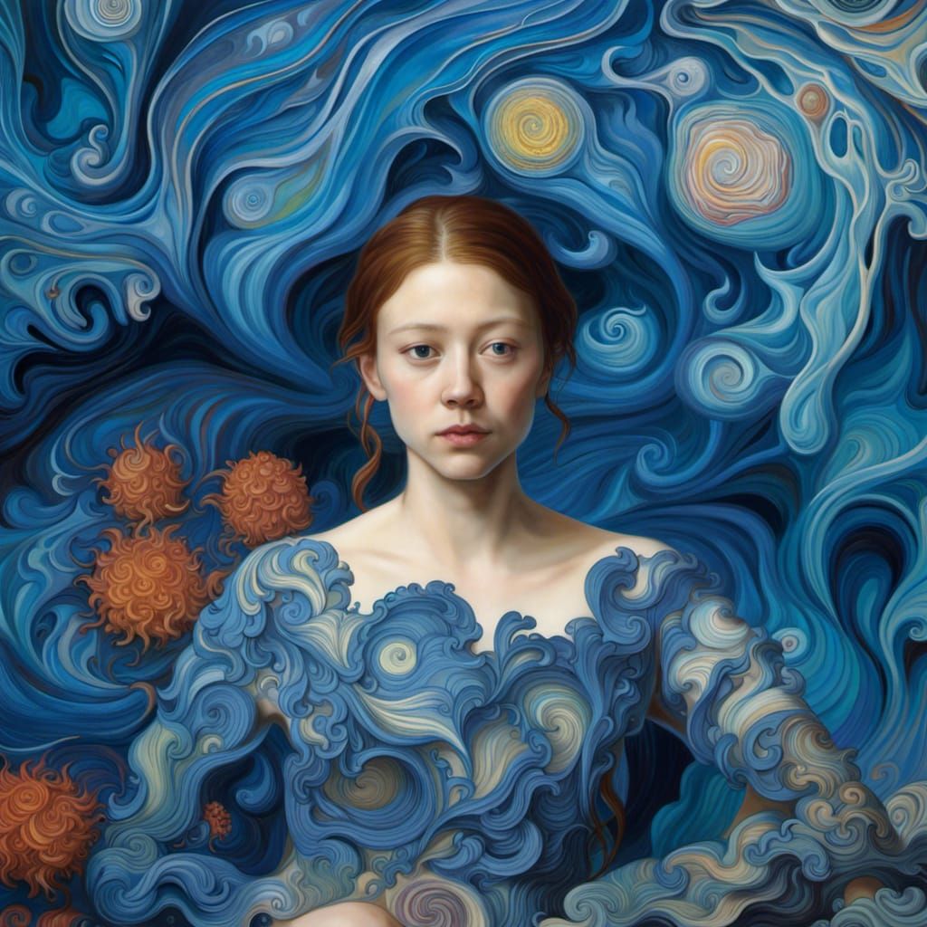 Mixed Emotions AI Generated Artwork NightCafe Creator