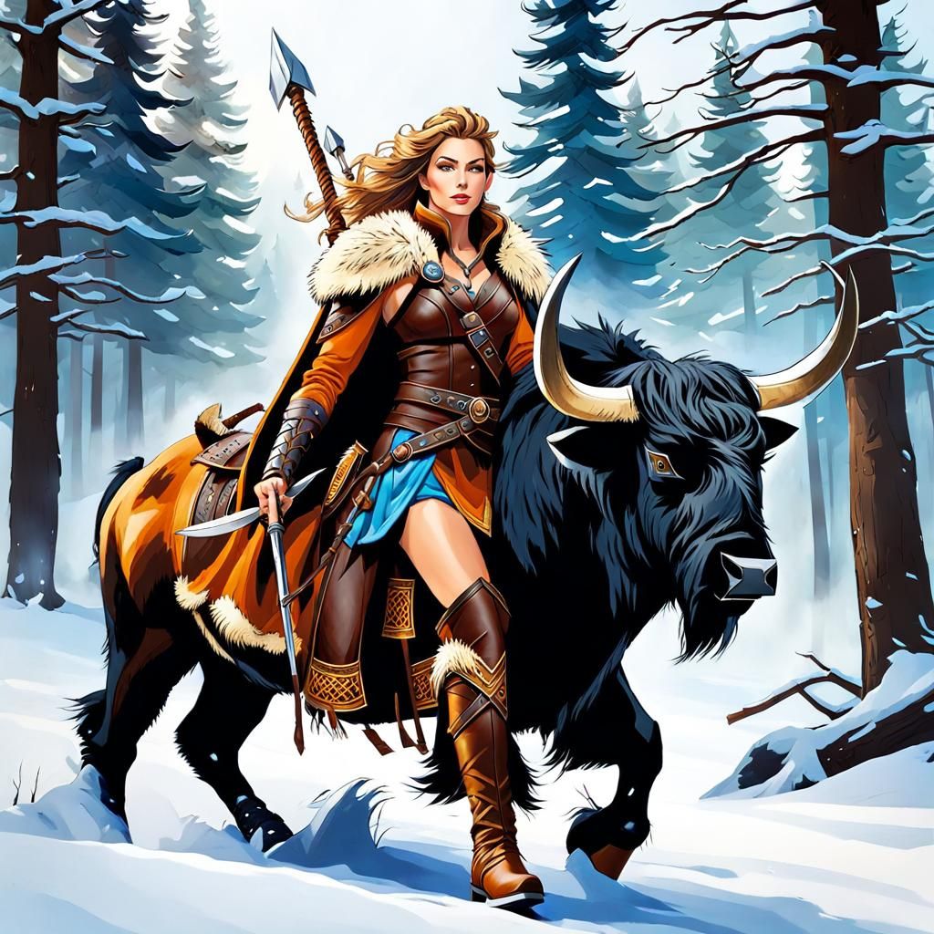 Barbarian Warrior Princess
