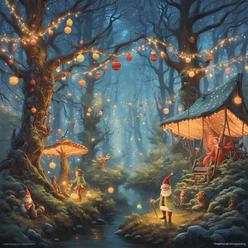 Forest Yule Tide Celebration  by @undefined