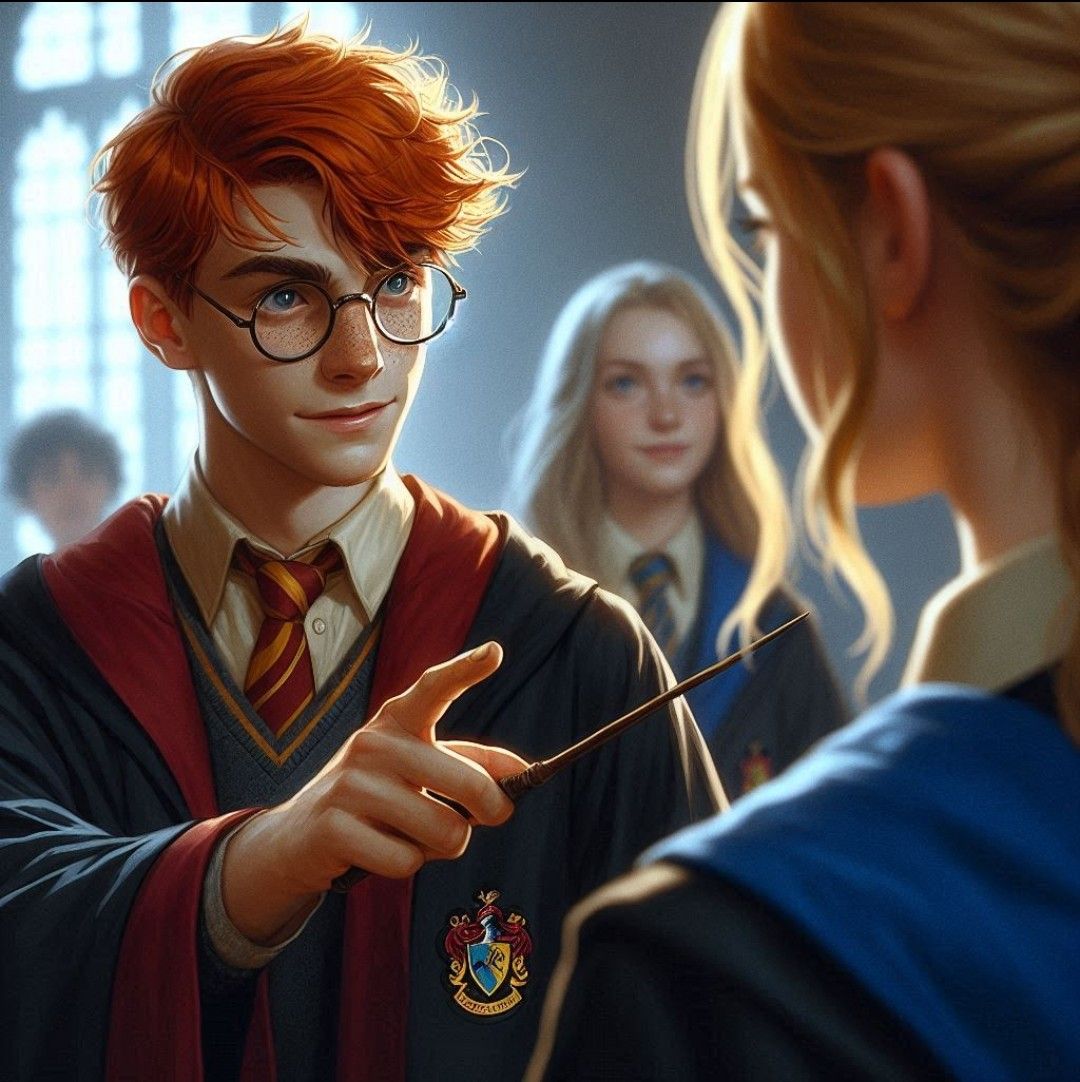 Percy: I'm sorry, Penelope, I need to practice... Petrificus Totalus!