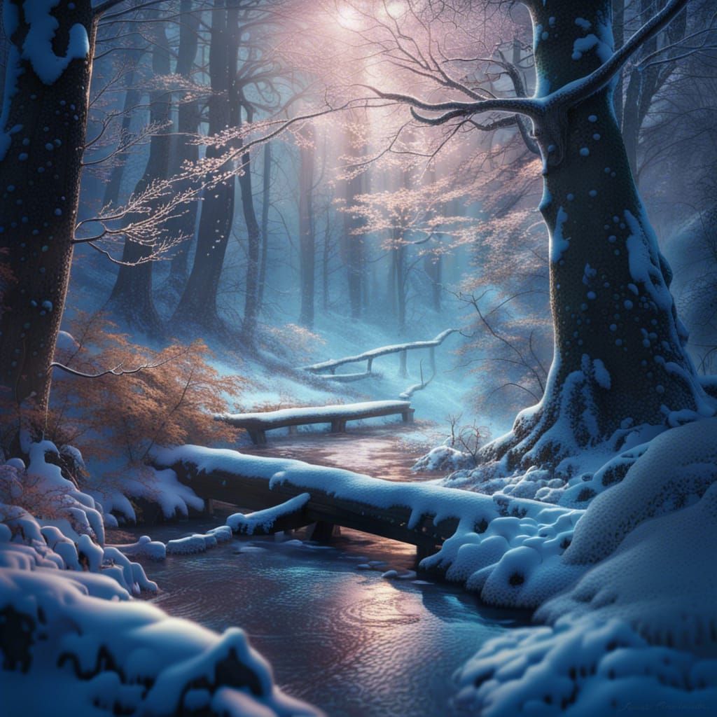 Thin Ice  by @mathy_art_girl_305