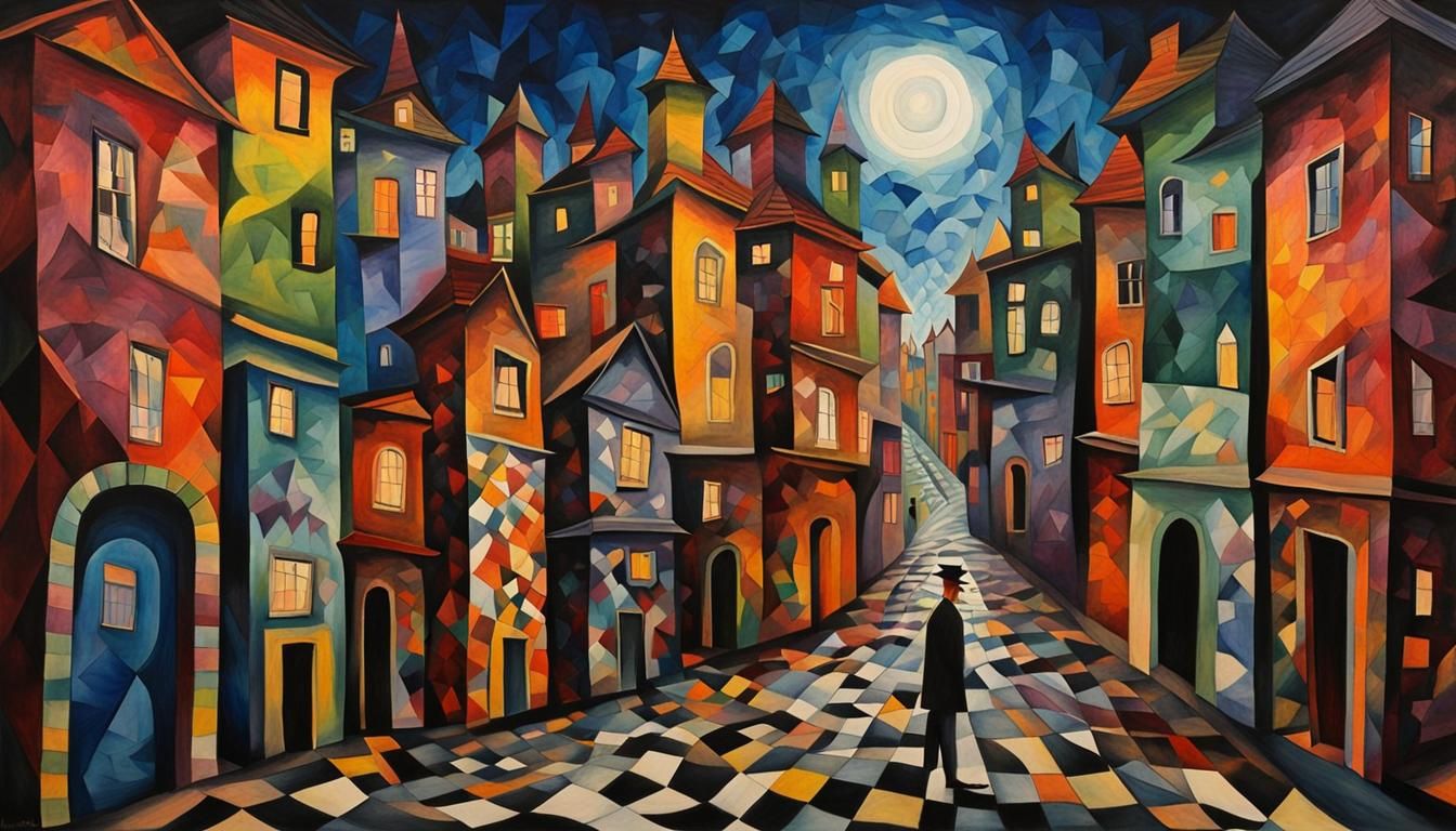 Moonlight in a Cubic City