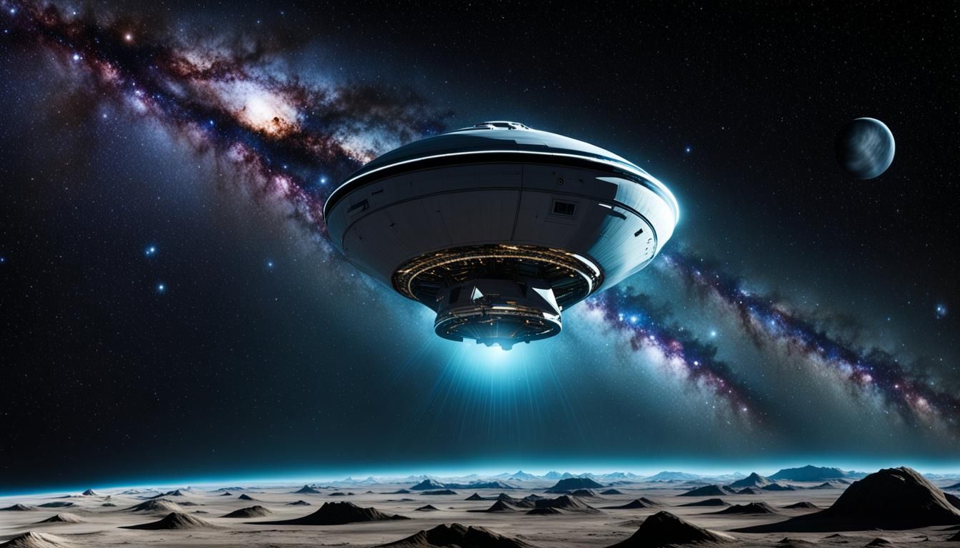alien extraterrestrial probe searching life in the universe
...
