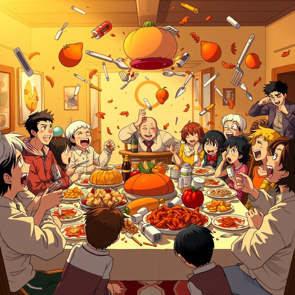 Not enough room at the table  by @Outofabook