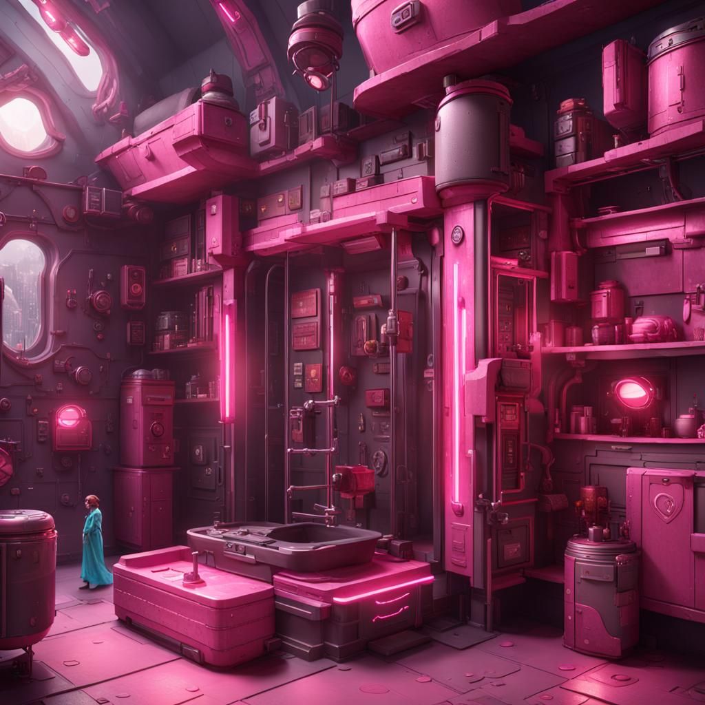 backroom + pink + casual + big spar tub + shawer head + hear...