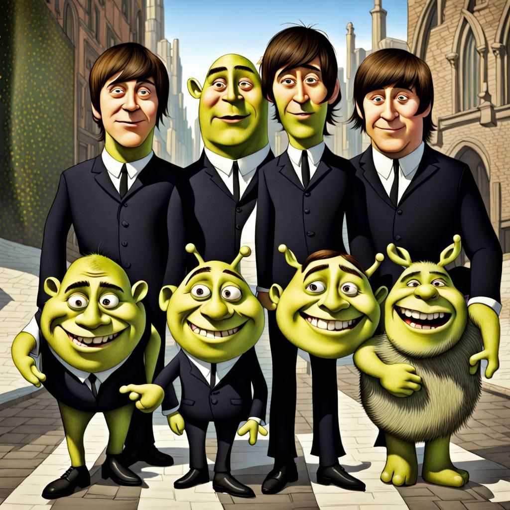 Beatles feat. Shrek 