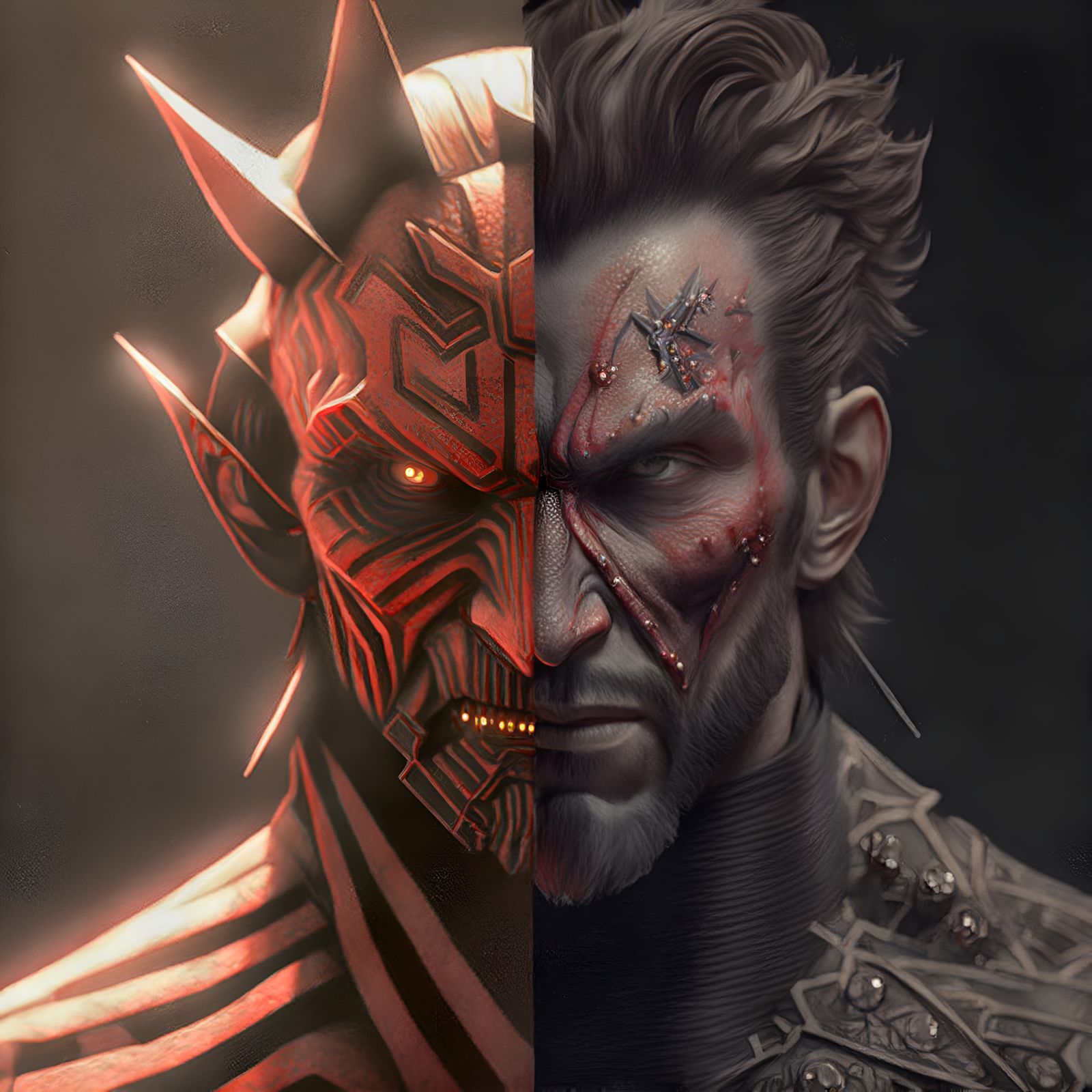 Midjourney v4: Maulverine