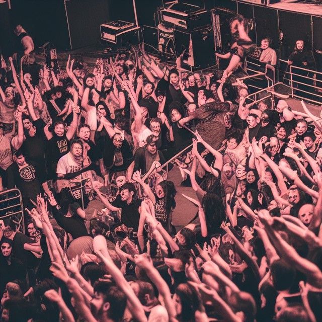 punk concert