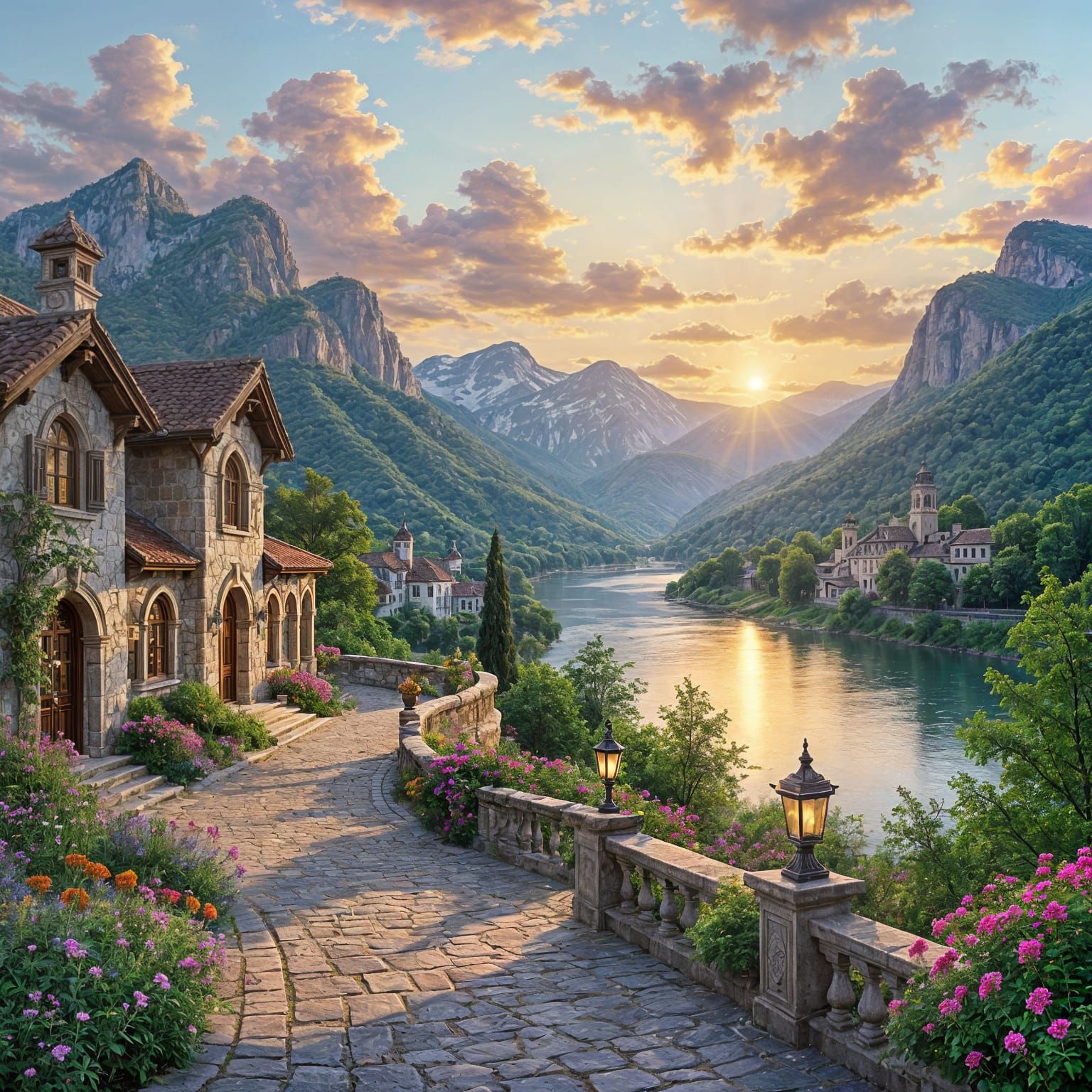 Whispers of Stone and Sky  by @Silas Westbrooks