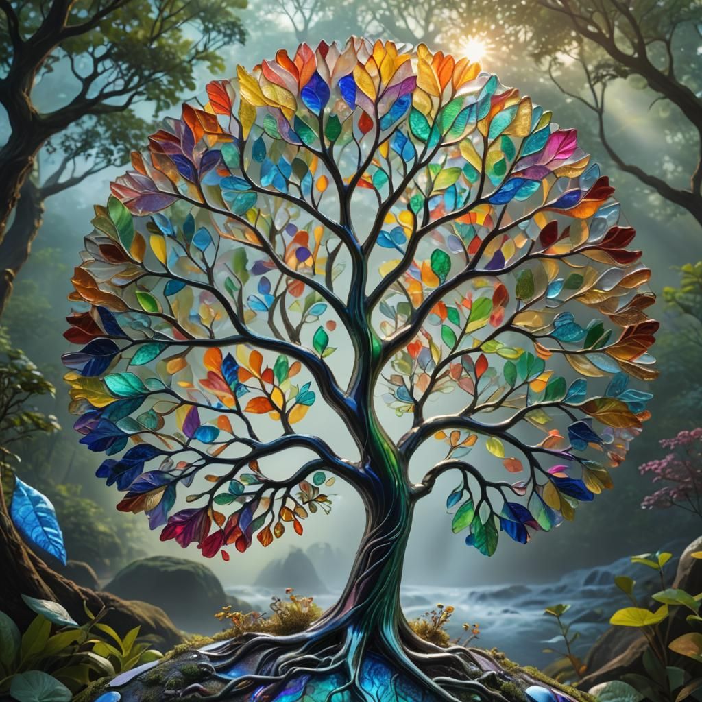 Borosilicate tree of life