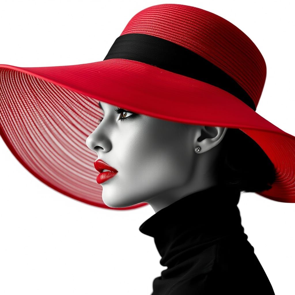Red Hat   by @AIUrbanTemple