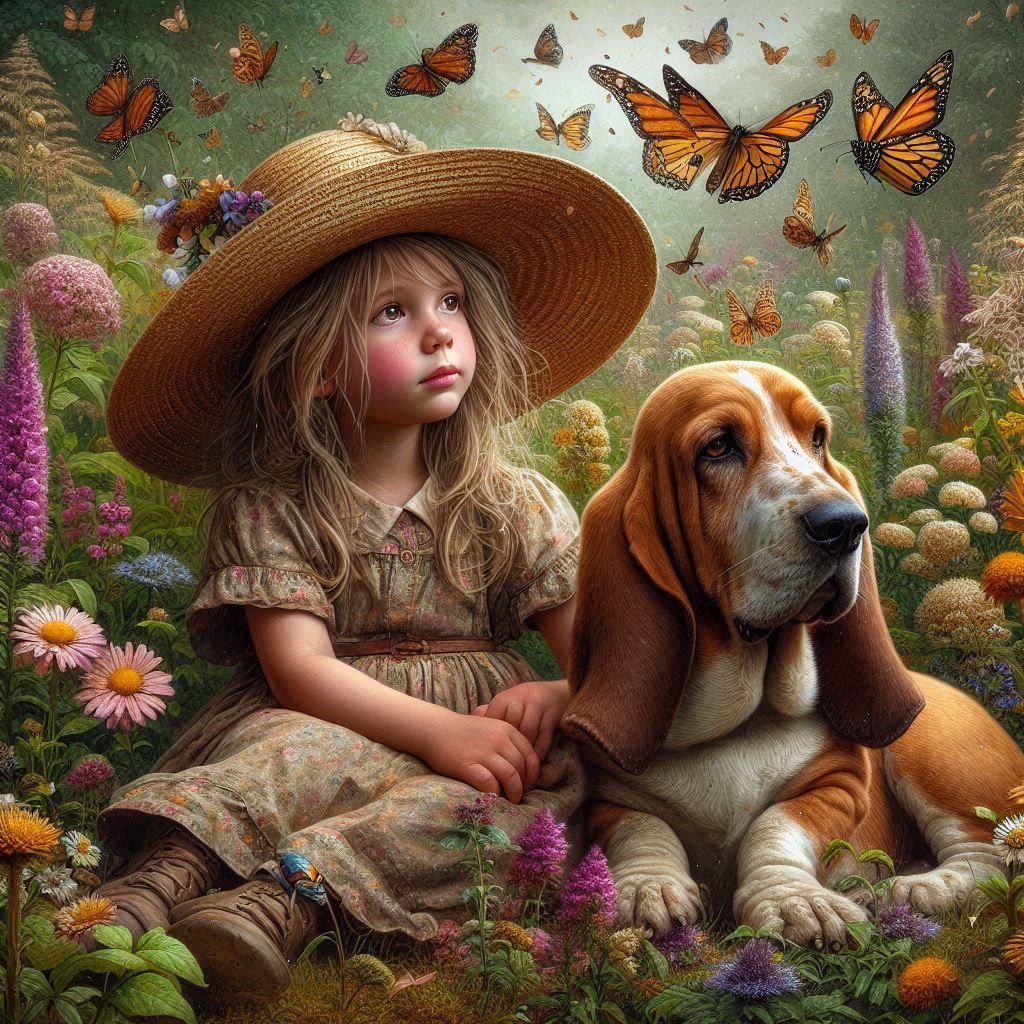 In the Garden 👍🐶