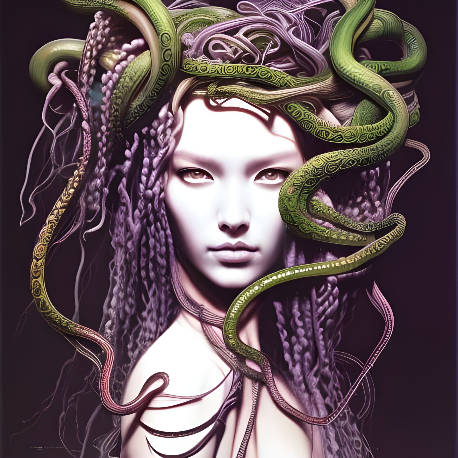 Medusa On The Cover of Turning To Stone Magazine (Continued) - AI ...