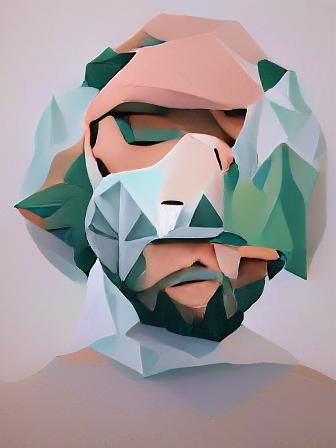 low poly minimalist
