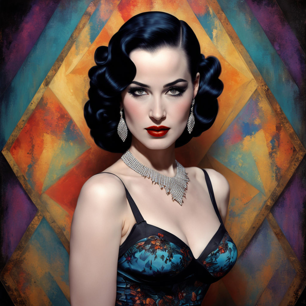 Portrait of Dita von Teese