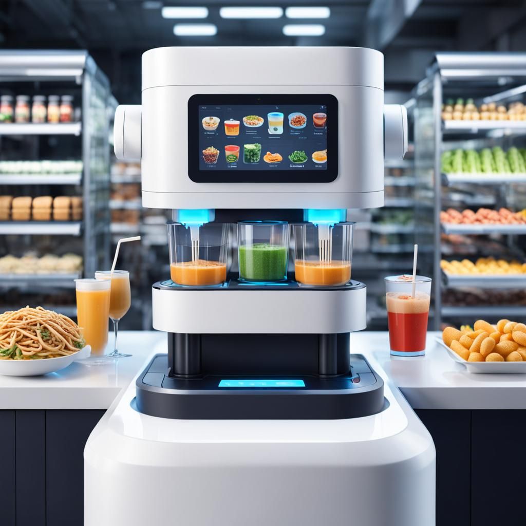 AI Machine for food and drinks