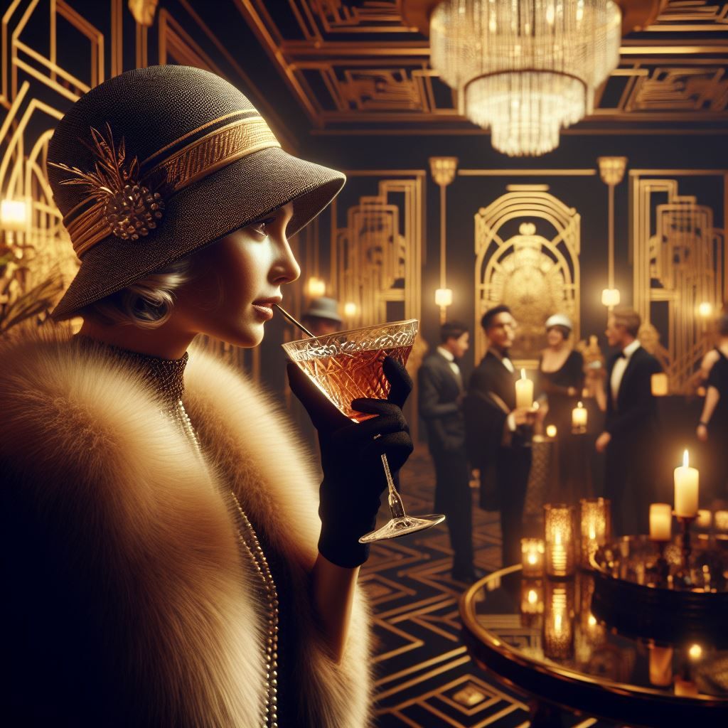 A Night in Gatsby's Mansion