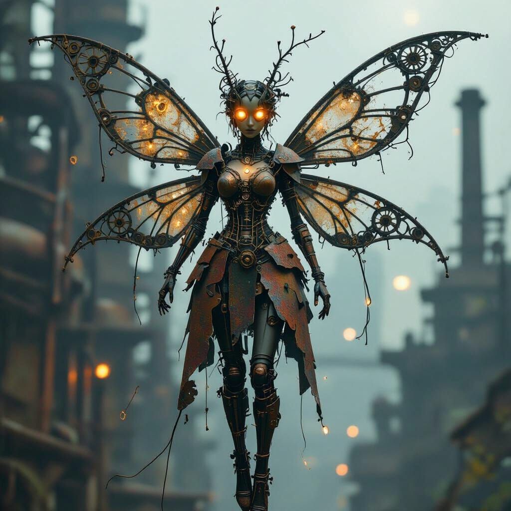 Industrial Fey  by @Taken 4 Granted 