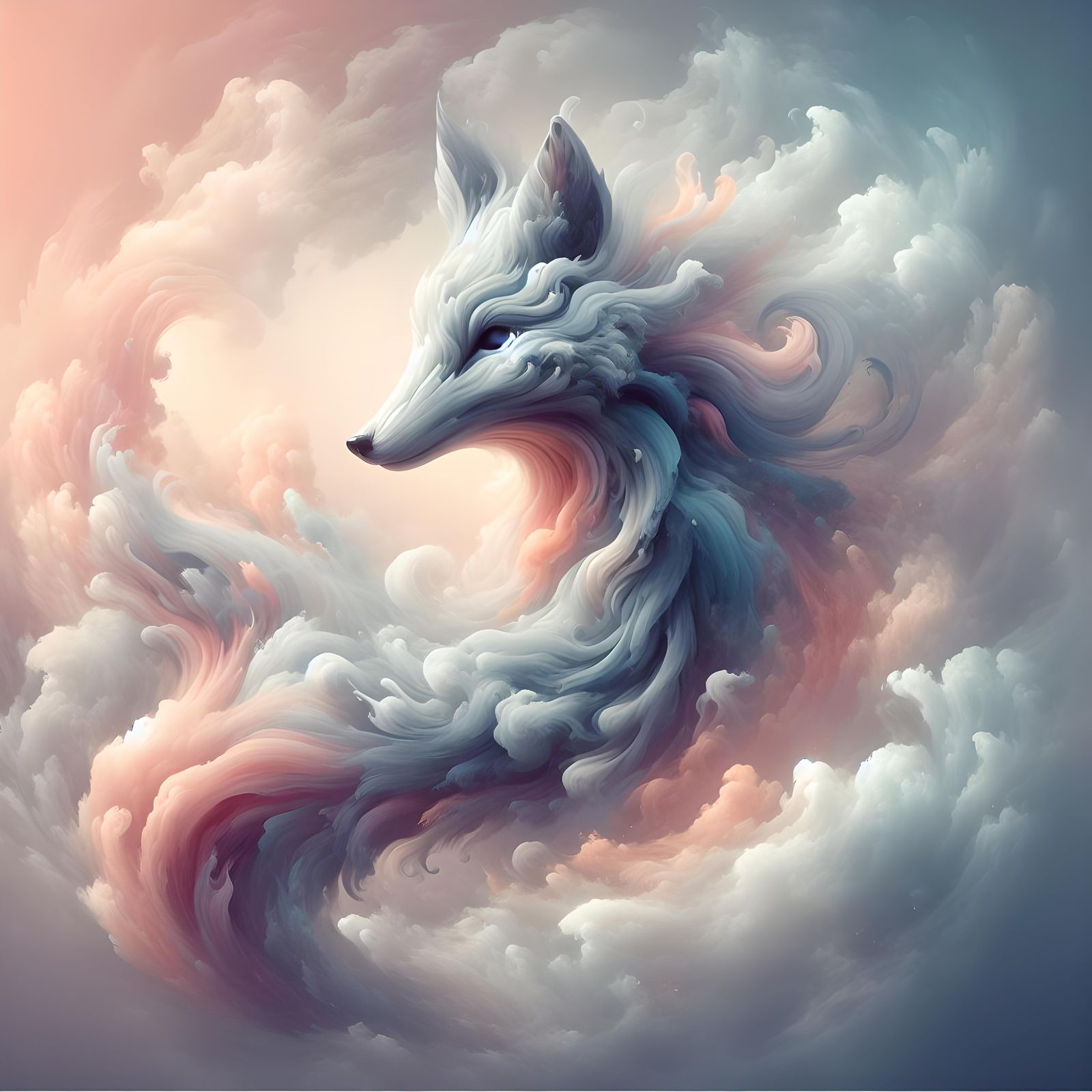 Cloudy Fox