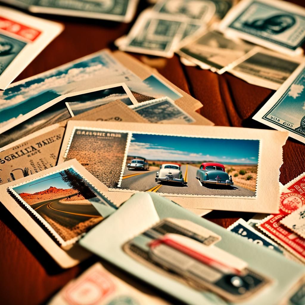 Postcards from the road  by @Mike Ritchie