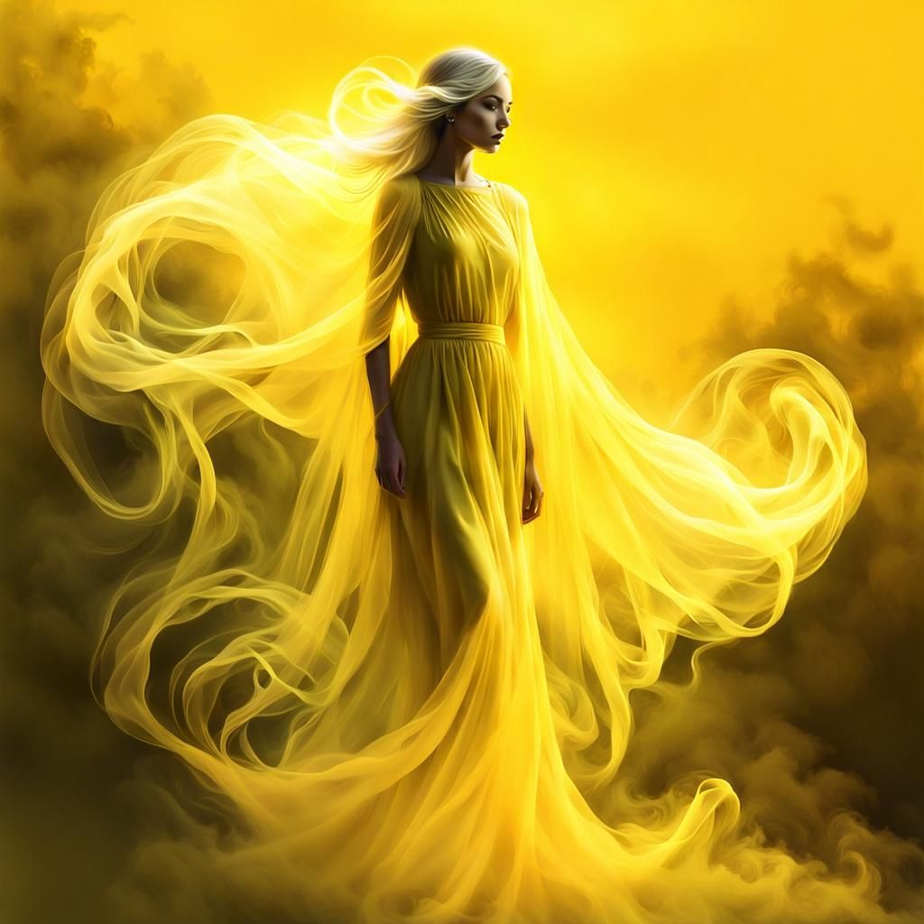 "The Yellow Apparition"  by @Kizby