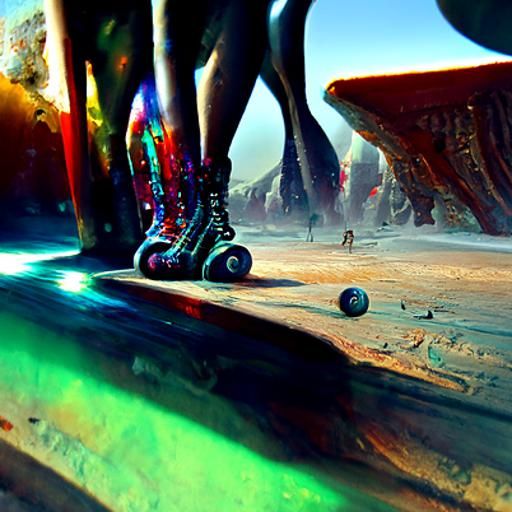 Roller Skating on Mars