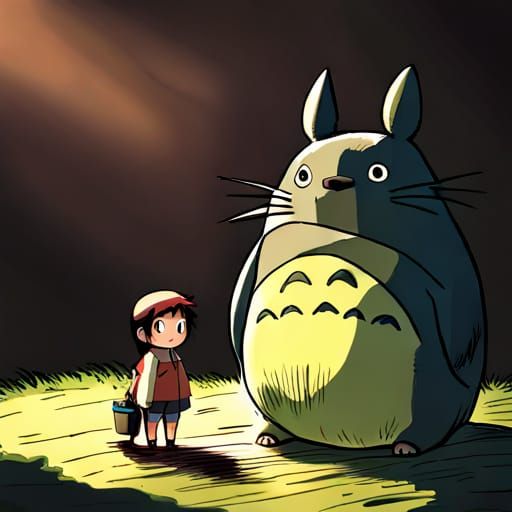 Video Game Style Totoro