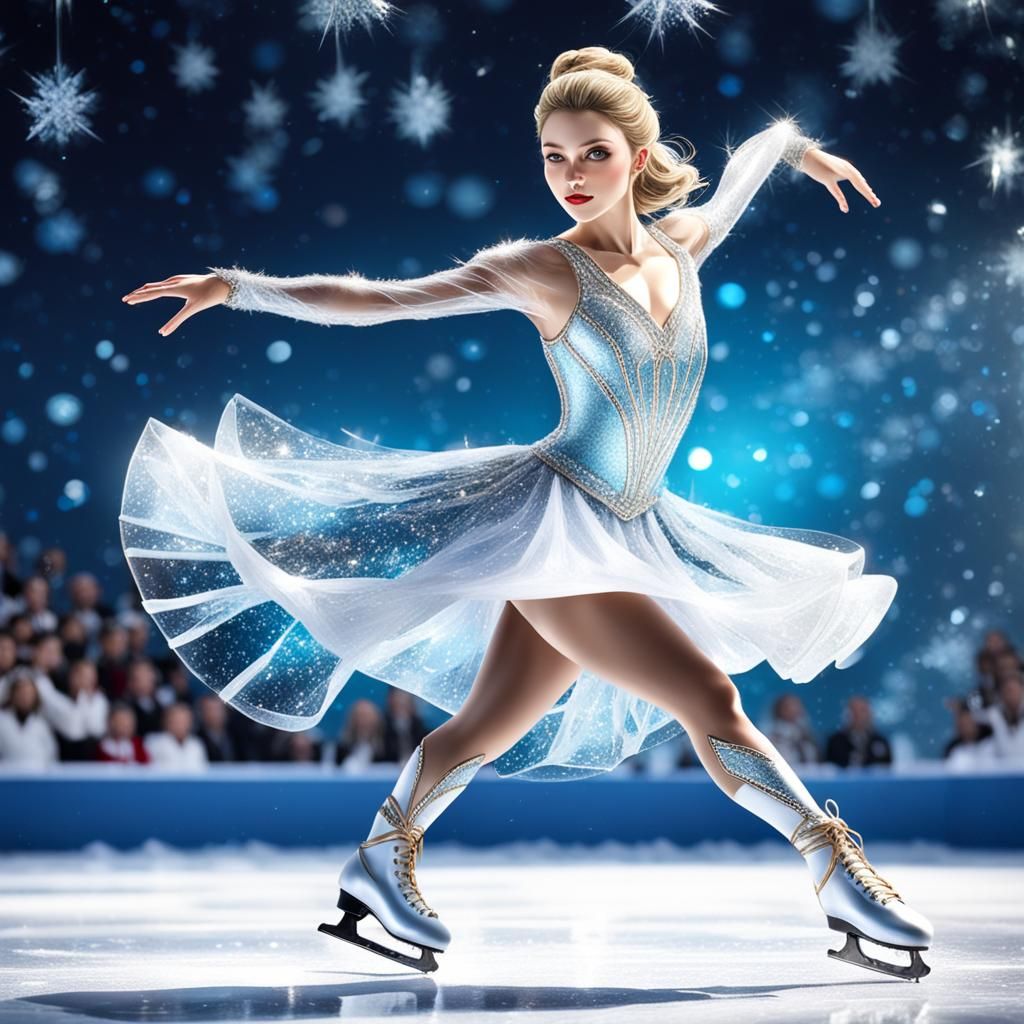 Winter Sports: Figure Skater’s Grace  by @eGarden