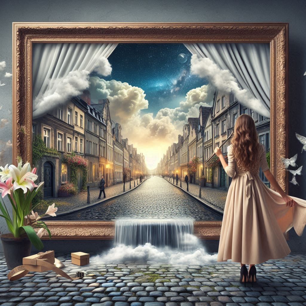 Picture of an old town