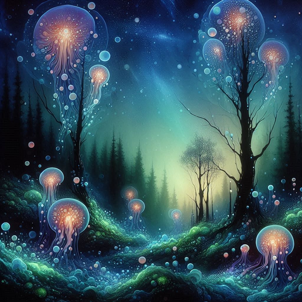 Polka dotted Jellyfish