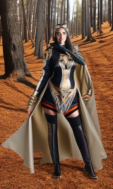 "Beautiful Woman In Raccoon Costume" Insanely Hyperdetailed ...