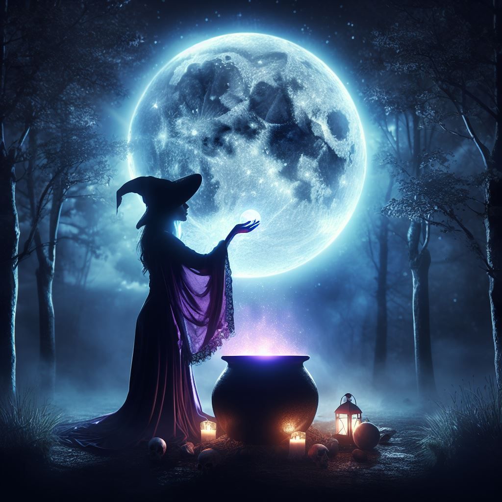 Purple Moon Ritual