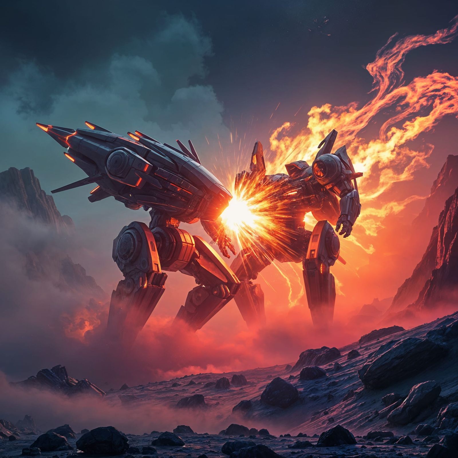 Up in Flames  by @Alicia Hopkins