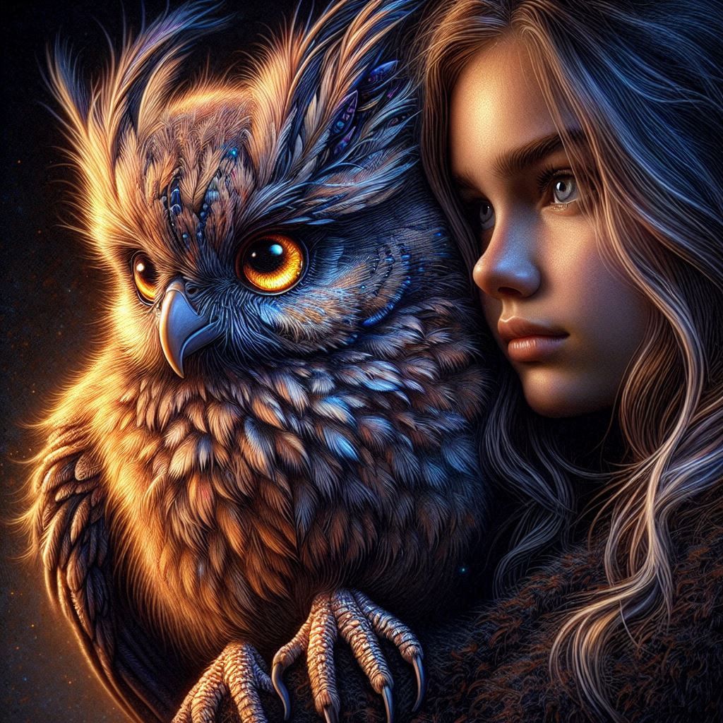 My owl friends name is Hoot