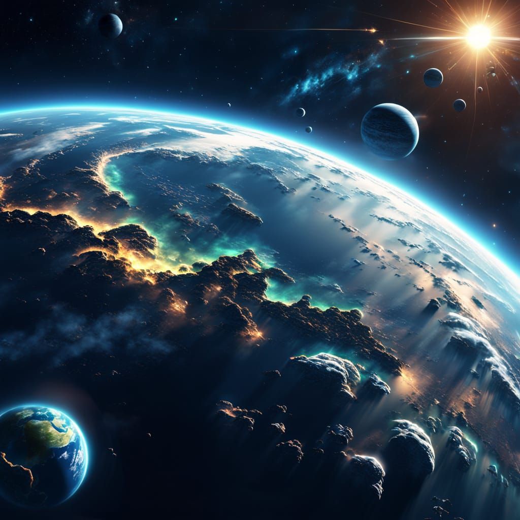 Planet earth is blue and there's nothing I can do   by @Annemaree Marsh