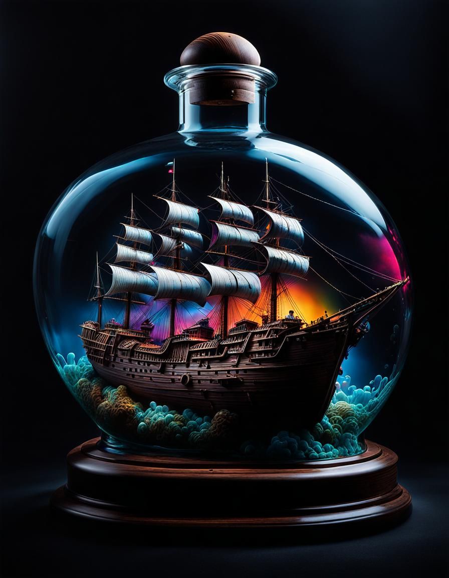Shipwreck in a Bottle