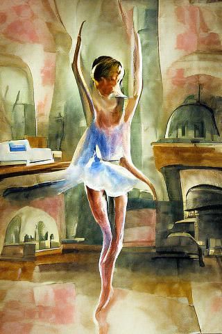 Ballerina dancer