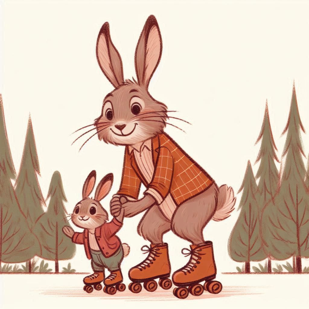 Learning to roller skate