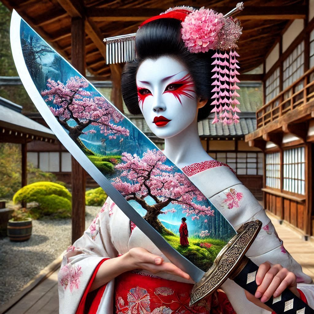Geisha (My old image remake)