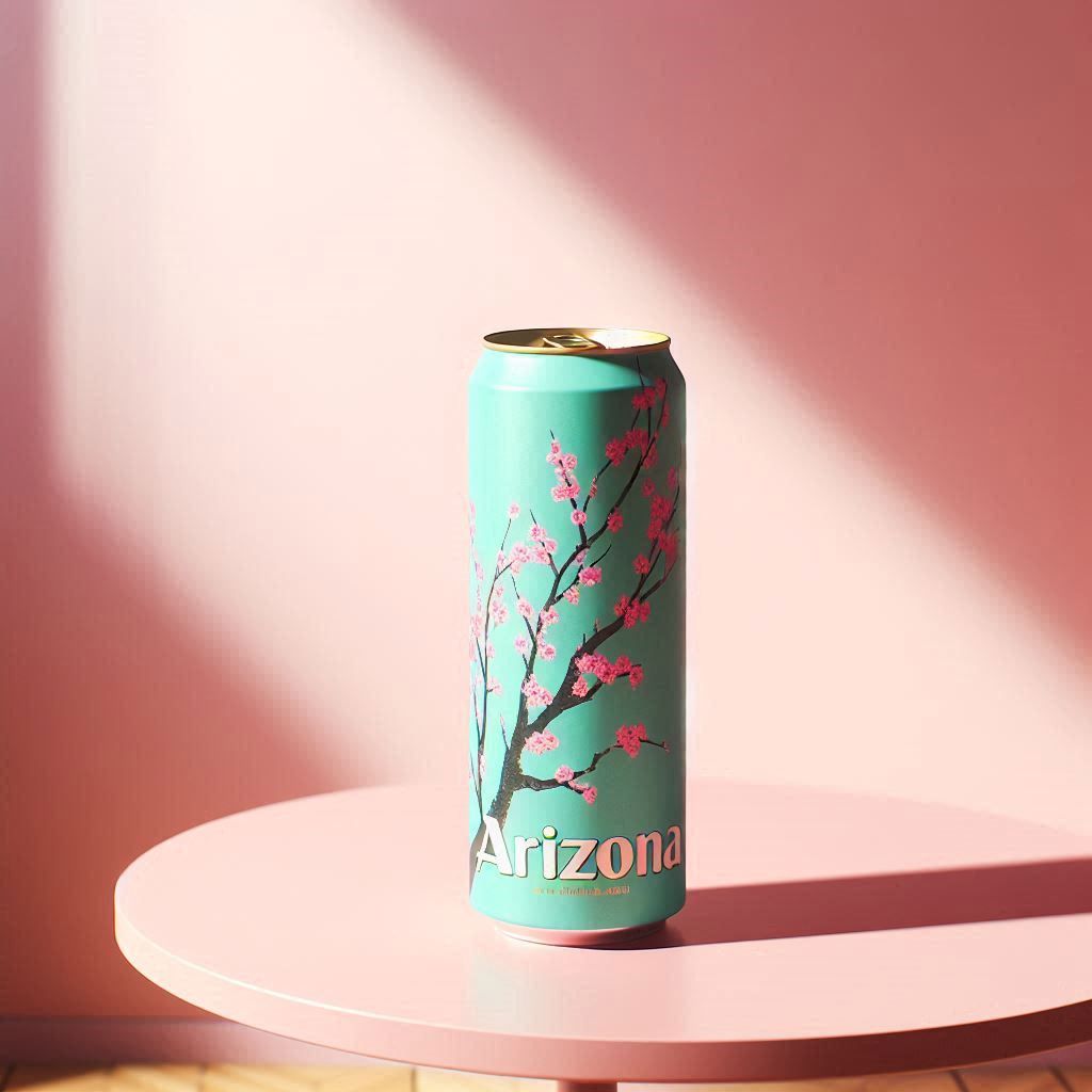 Can Art Inspired by Arizona Green Tea (Open Prompt!)