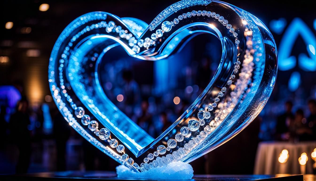 Crystal Sculpture - Love  by @Leycer