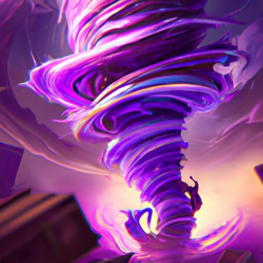 Purple Tornado