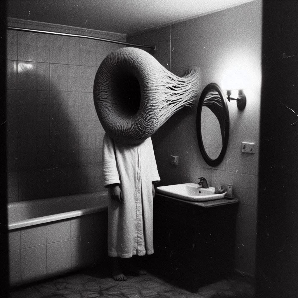 Early Morning in the Bathroom