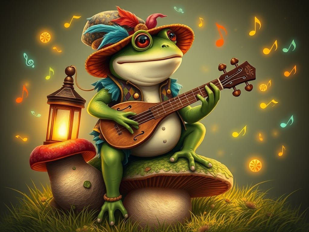 Toadbard of the Twisted Tree Tavern  by @Michelle Lee Hinkle