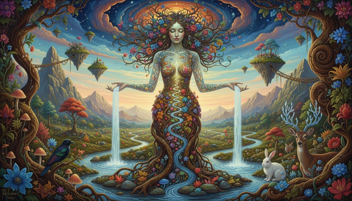 Mother Nature  by @Cake